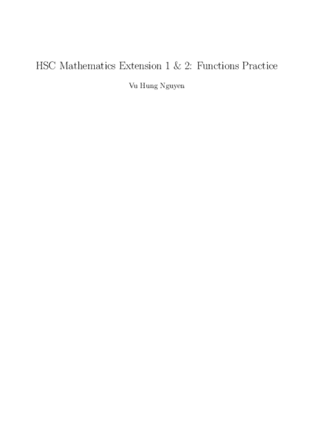 HSC Functions thumbnail