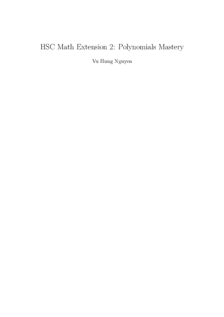 HSC Polynomials thumbnail